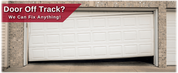 Garage Door Off Track In Carmel Indiana